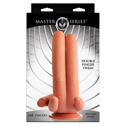 Master Series Mr. Fingers Silicone Dildo
