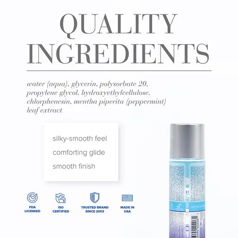 JO H2O Cooling Water-Based Lubricant 2 oz.