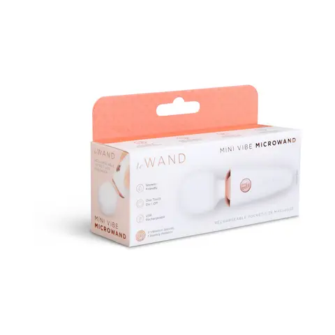 Le Wand Mini Micro Wand in White