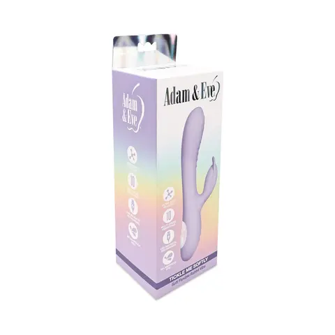 Adam & Eve Tickle Me Softly Soft Flexible Rabbit Vibe
