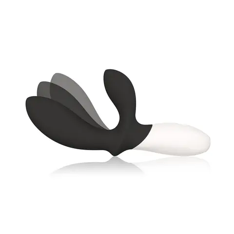 LELO LOKI Wave 2 Rechargeable Silicone Dual Stimulation Prostate Vibrator Black