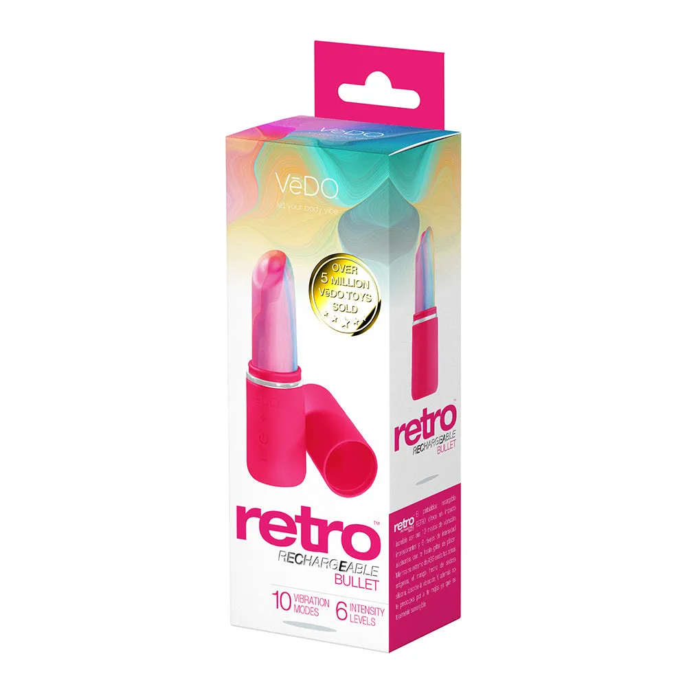 VeDO Retro Rechargeable Bullet in Pink