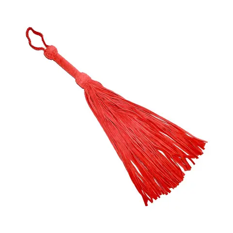Prowler RED Leather Suede Flogger in Red