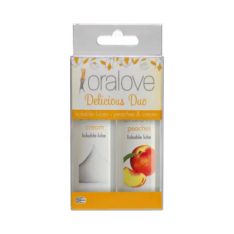 Oralove Delicious Duo Peaches and Cream