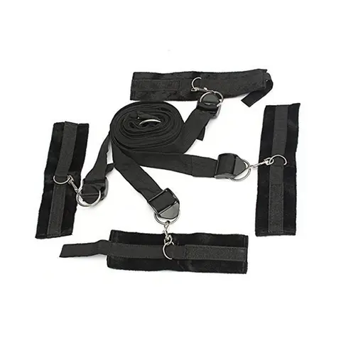 Ple'sur Fuzzy Bedroom Bondage Kit