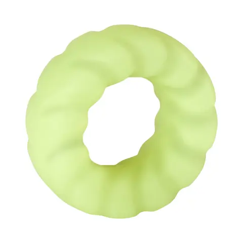 Forto F-25 Liquid Silicone Cockring 23mm Glow