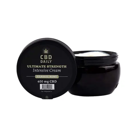 Earthly Body CBD Cream Mint 5 oz.