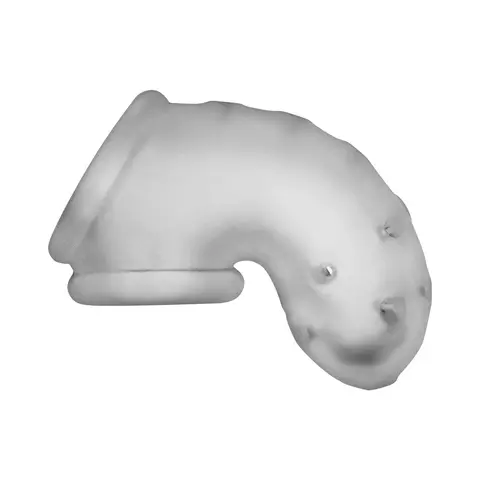 OxBalls Airlock Air-Lite Vented Chastity Clear Ice