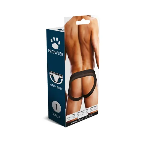 Prowler Mesh Open Brief Black L