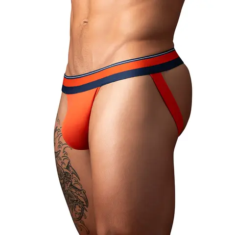 Male Power Soo Comfy Jock Orange S/M