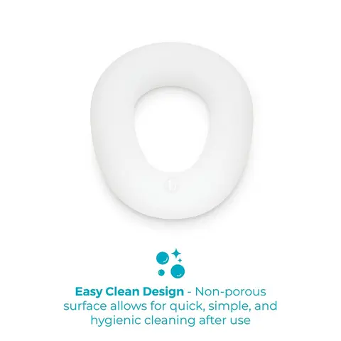 b-Vibe Flex Ring Loop Silicone C-Ring Clear