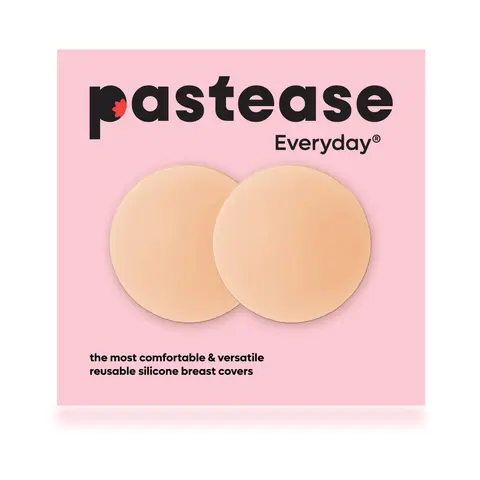 Pastease Halos Reusable Sticky Adhesive Silicone Nipple Cover Light Small A-C Cup