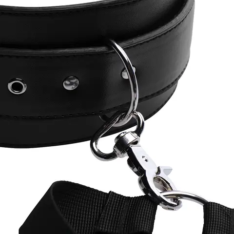 Master Series Acquire Easy Access Thigh Harness with Wrist Cuffs