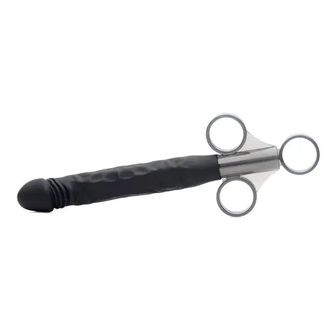 Master Series Jizz Shooter Silicone Dildo Lube Launcher