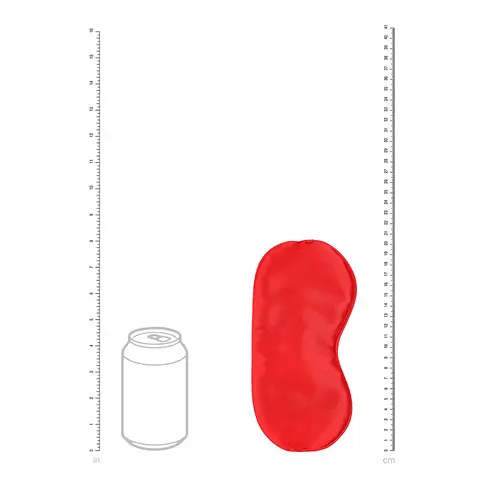 Ouch! Satin Mask in Red