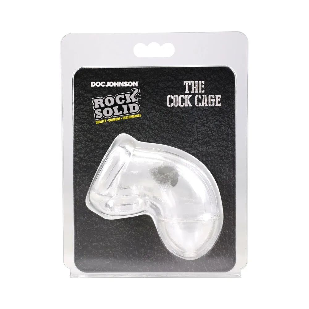 ROCK SOLID The Cock Cage Clear