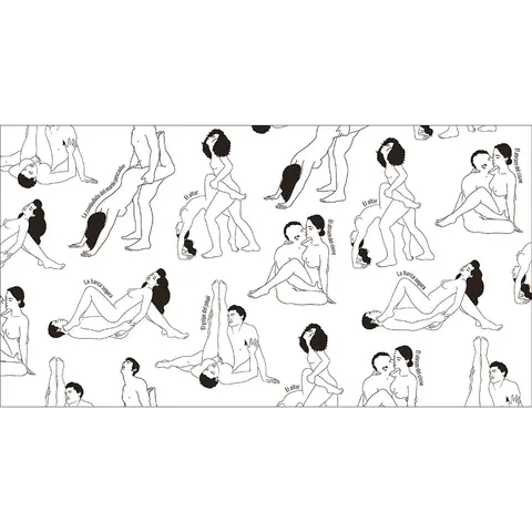 Kama Sutra Coloring Book: Libro para colorear (Spanish Edition)