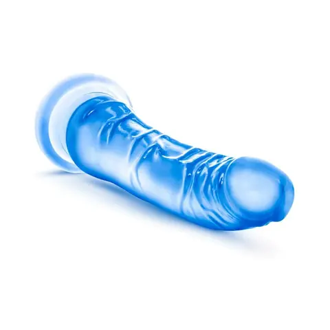 B Yours Sweet 'n Hard 6 Realistic 8.5 in. Dildo in Blue