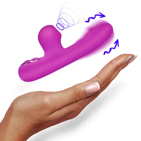 BANG! Mini Suction Rabbit Vibrator in Purple