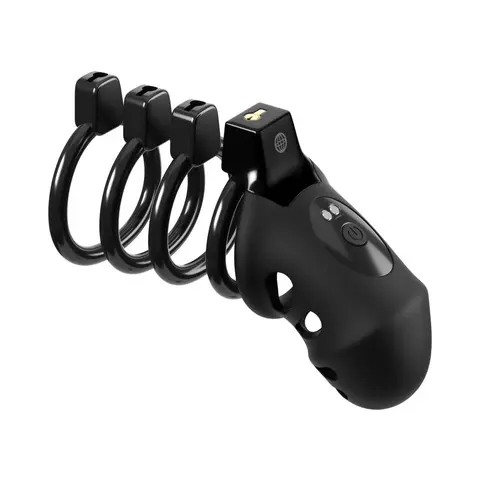 Fantasy C-Ringz ControlCore Pro Remote Vibrating Cock Blocker Black