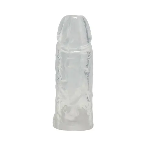 TitanMen Cock Sleeve with Ball Strap 5 in. Clear