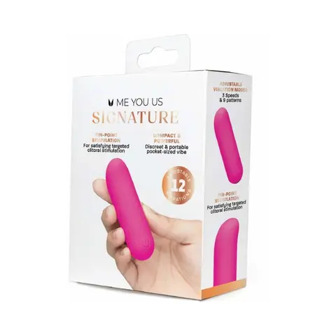 Me You Us Signature The Contour Bullet in Pink