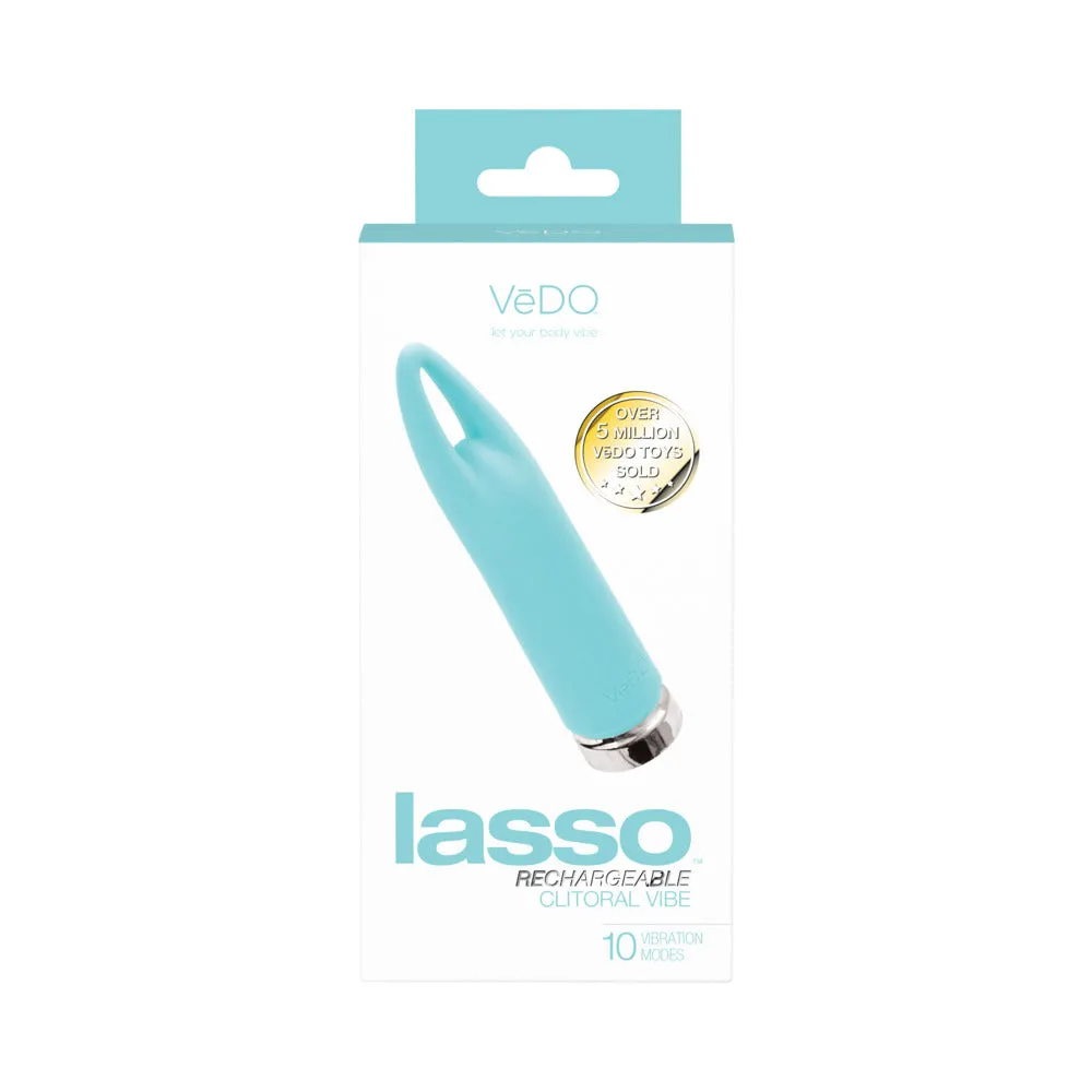 VeDO Lasso Rechargeable Bullet Vibe Turquoise