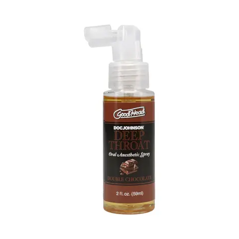GoodHead Deep Throat Spray Double Chocolate 2 oz.