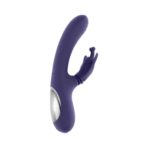 Evolved Wings Of Frenzy Thrusting Butterfly Dual Stimulator Purple