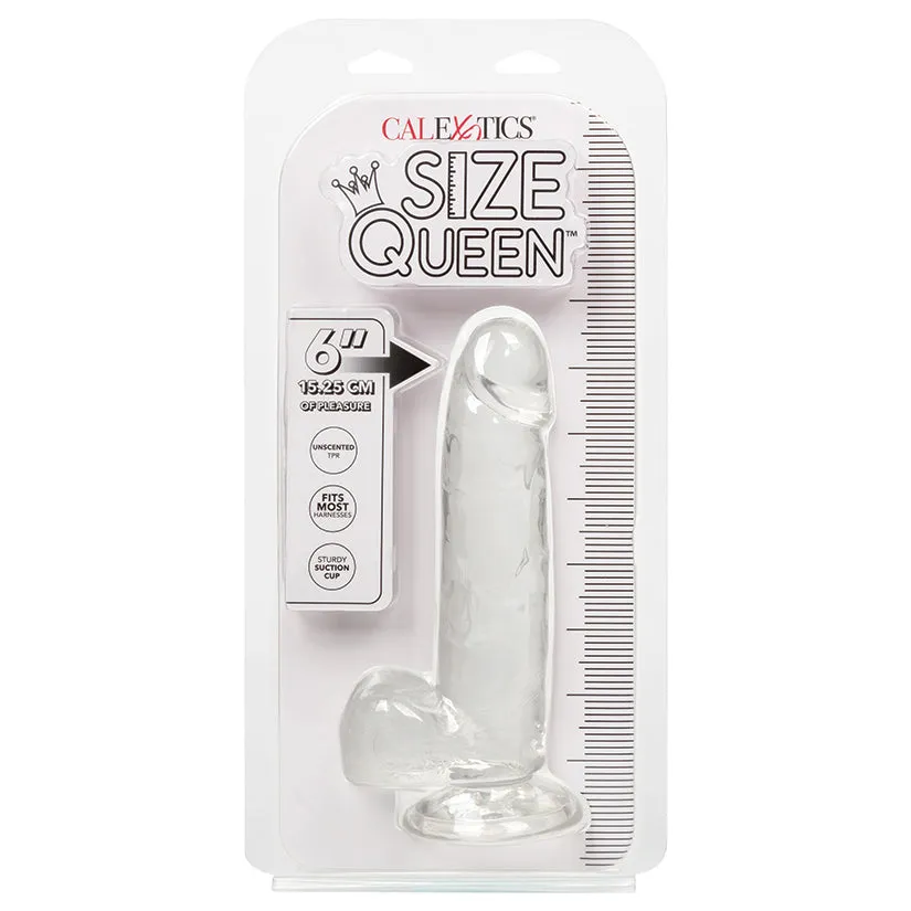 Size Queen Clear 6 in.