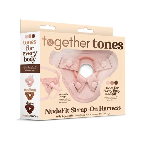 Together Tones NudeFit Strap-On Harness in Light
