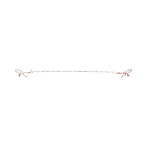 Sportsheets Sex & Mischief Peaches 'n CreaMe Pearl Nipple Clamps
