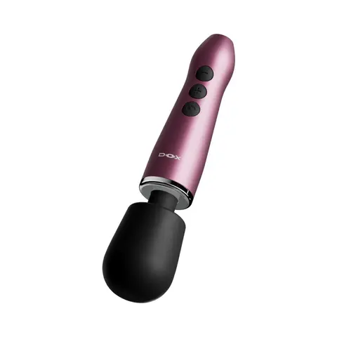Doxy Go Travel-Sized Wand Massager in Pink