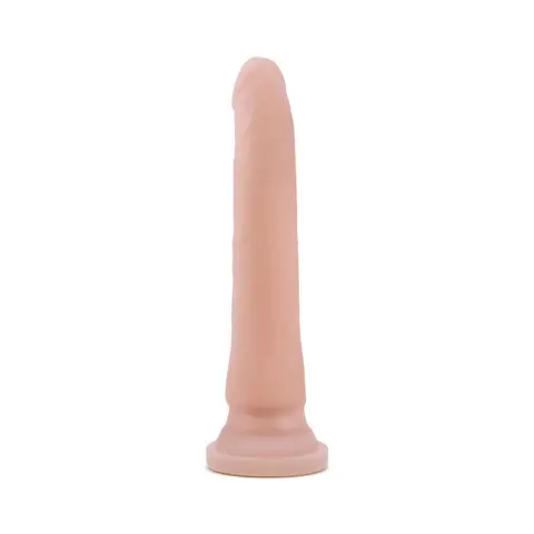 Au Naturel Mr. Slim 9.25 in. Posable Dual Density Dildo Beige