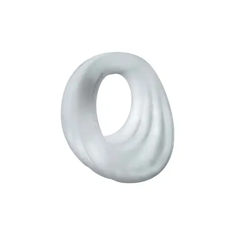 Hunkyjunk Expander Slimmer Scoop Style Cockring Clear Steam