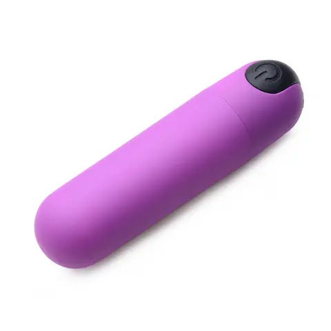 BANG! Vibrating Bullet with Remote Control in Purple
