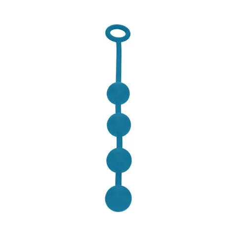 LEVELZ Round Silicone Anal Balls Medium 30mm in Teal