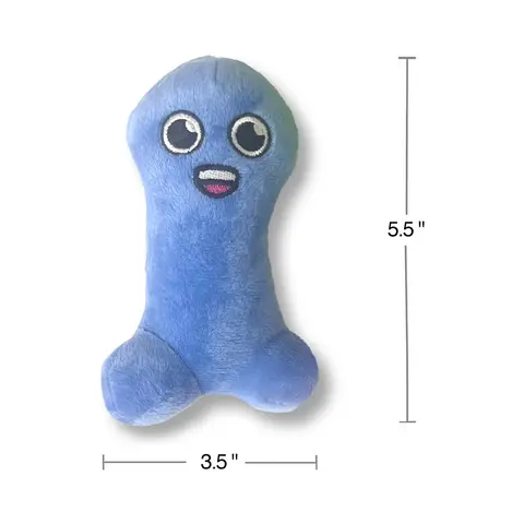 Suck a Bag of Dicks Plushy Pillow with 5 Dicks