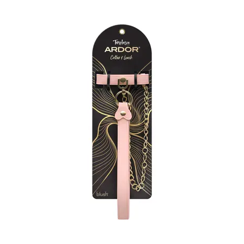 Temptasia Ardor Collar & Leash in Pink
