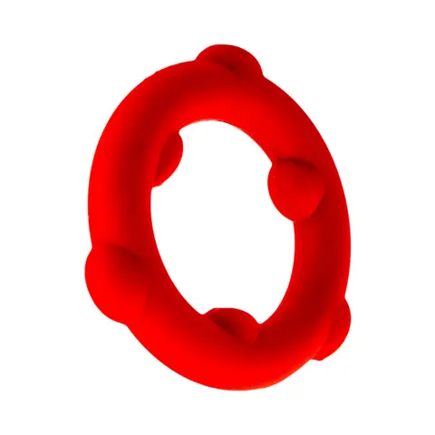 Oxballs Spinner Single Silicone Ring in Red