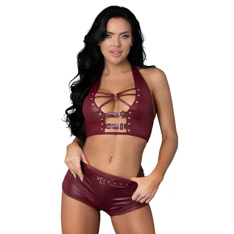 Lust Fetish Thalia Burgundy L/XL