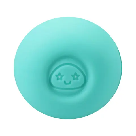 Mochi Mushroom Rechargeable Silicone Vibe in Teal