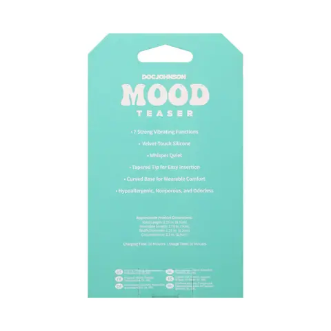 Mood Teaser Vibrating Micro Plug in Lavender