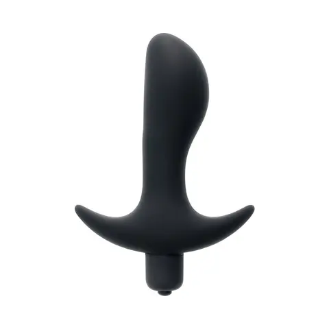 Selopa P-Spot Trainer Battery Operated Prostate Vibe Silicone Black