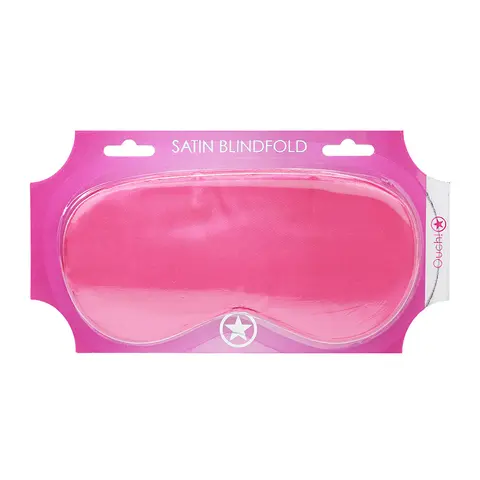 Ouch! Satin Mask in Pink