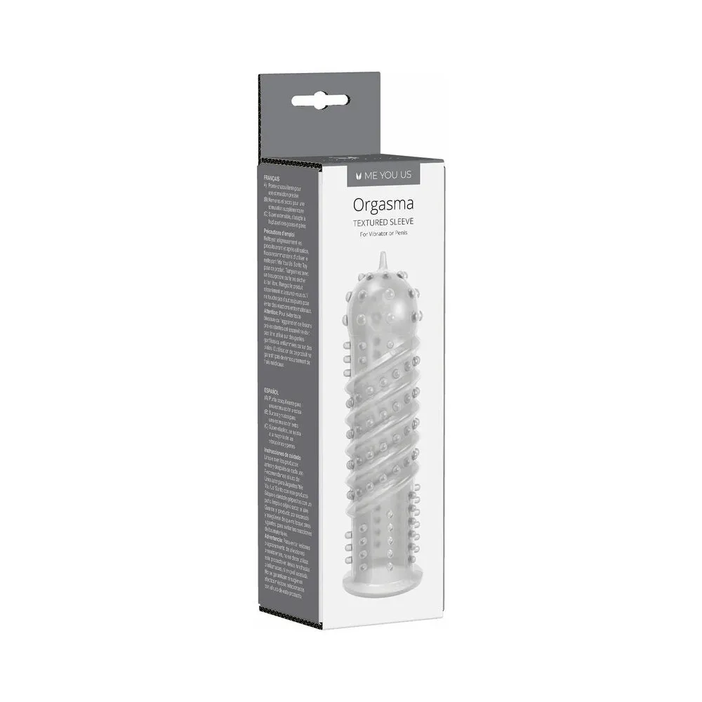 Me You Us Orgasma Sleeve Clear