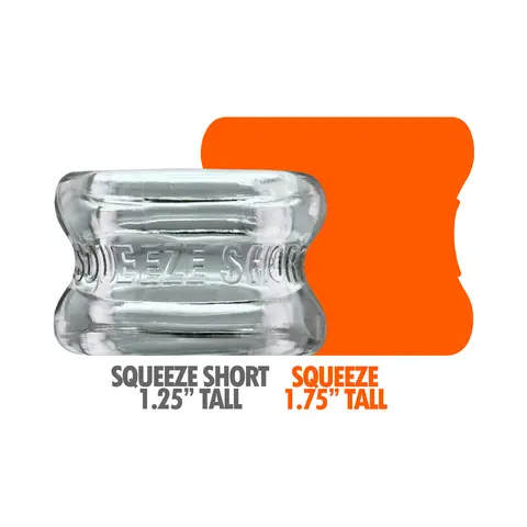 Oxballs Squeeze Short Ballstretcher in Clear