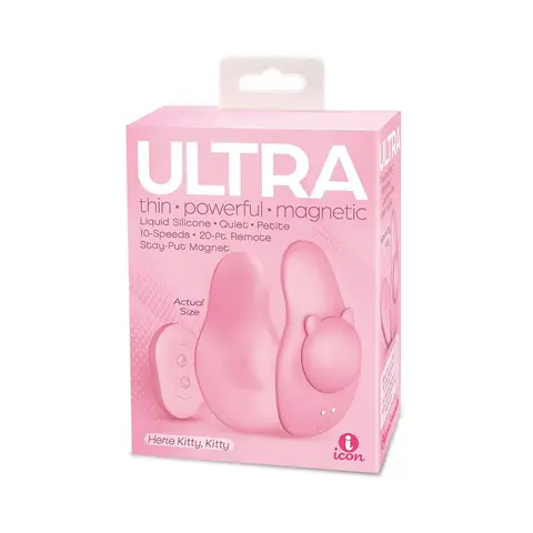 Ultra Panty Vibe Here Kitty, Kitty in Pink