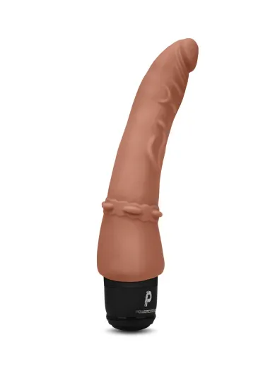 powercocks 7" slim anal realistic vibrator