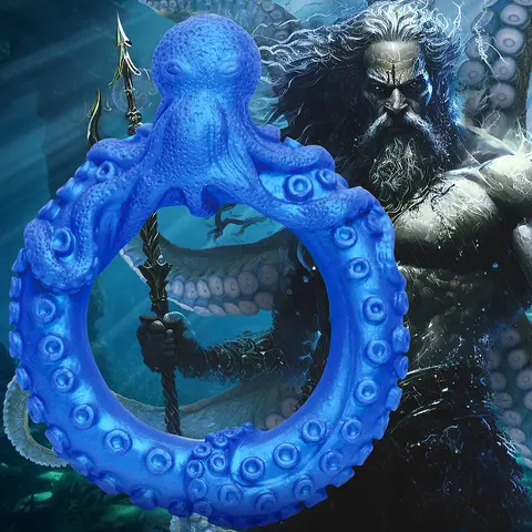 Creature Cocks Poseidon's Octo-Ring Silicone Cock Ring